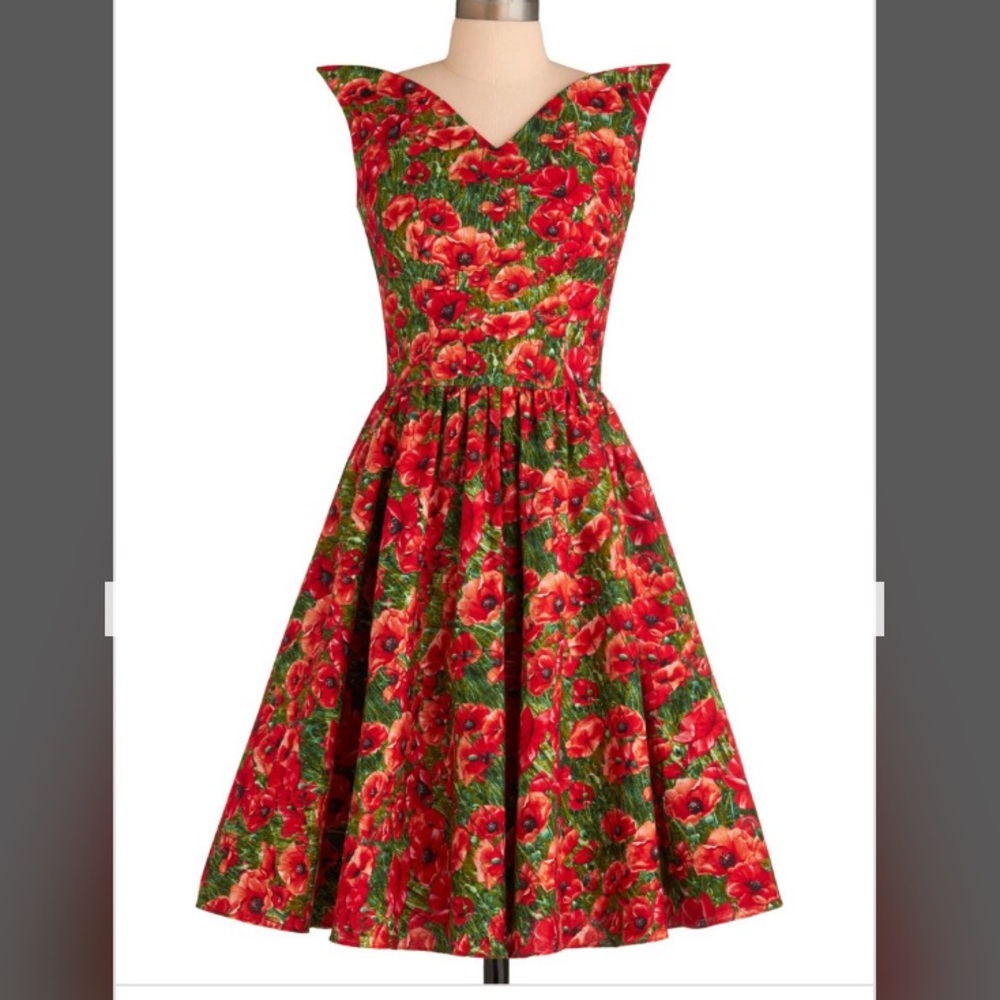 Color Me Poppy Dress